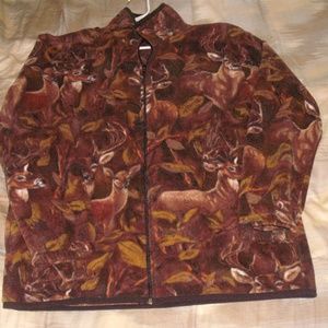 Full zip light weight jacket size L